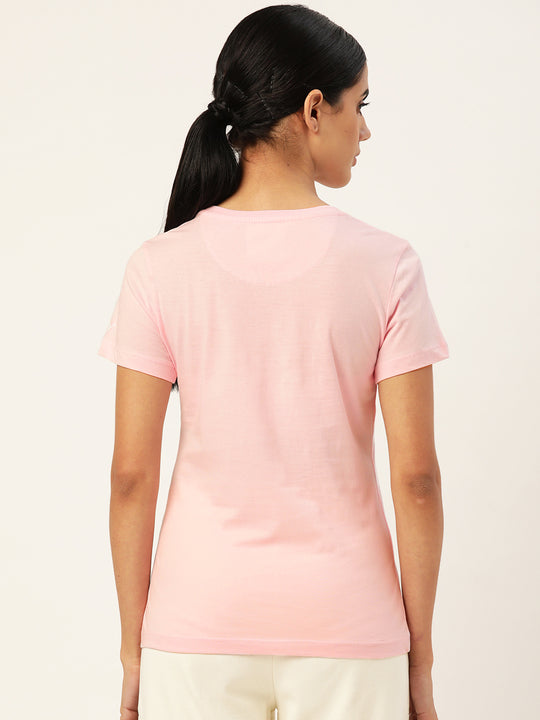 Women'S Premium Cotton Printed Half Sleeve T-Shirts