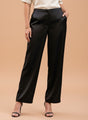European Satin Loose Fit Trouser