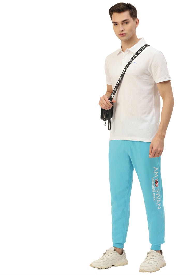 MENS PREMIUM COTTON PRINTED TRACK PANTS