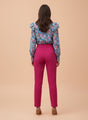Banana Crepe Hibiscus C Pant