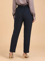 Banana Crepe Navy C Pant