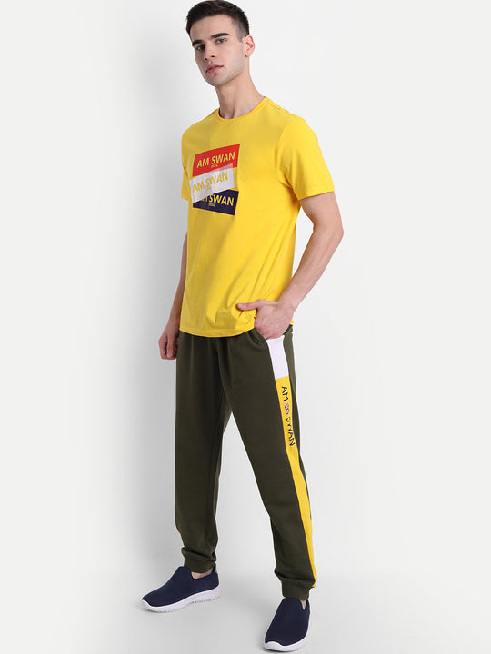 MENS PREMIUM COTTON PRINTED HALF SLEEVE CREW NECK T-SHIRTS