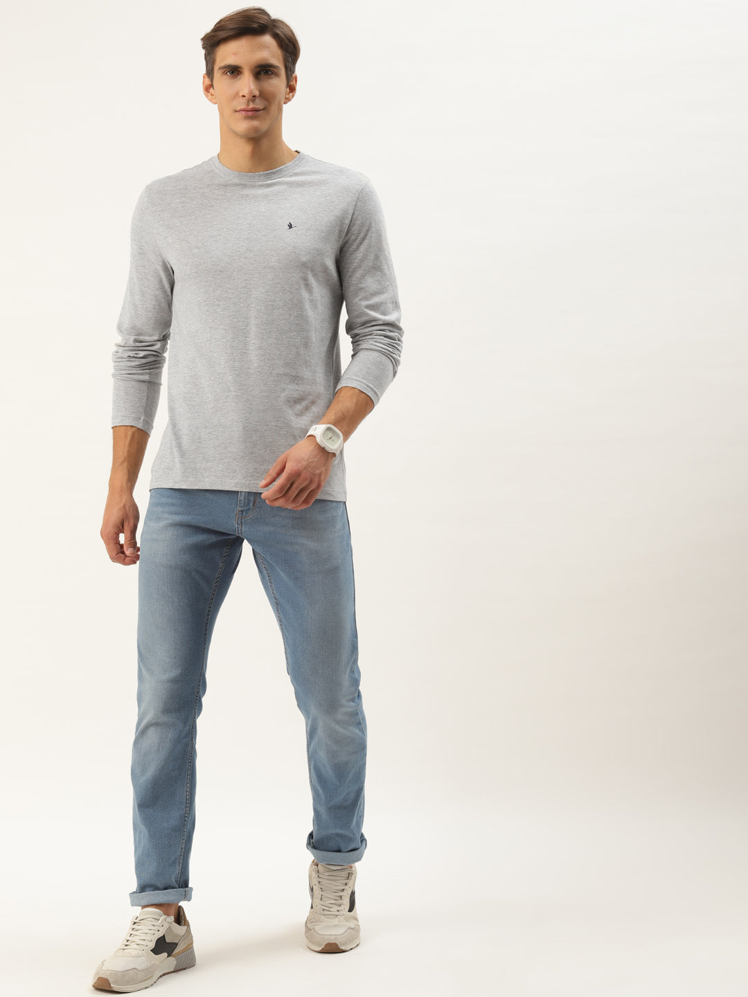 MENS PREMIUM COTTON PRINTED FULL SLEEVE T-SHIRTS