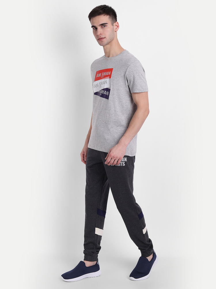 MENS PREMIUM COTTON PRINTED HALF SLEEVE CREW NECK T-SHIRTS