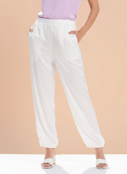 European Satin Loose Fit Trouser