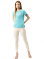 Womens Premium Cotton Half Sleeve Tops