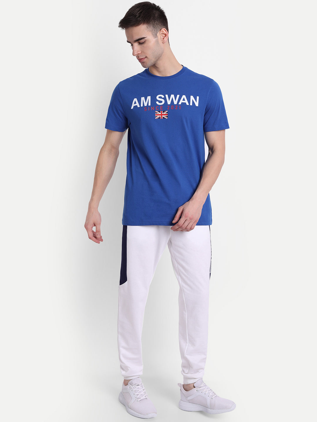 MENS PREMIUM COTTON PRINTED HALF SLEEVE CREW NECK T-SHIRTS