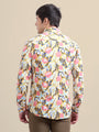 Men'S Floral Print Premium Rayon Shirt