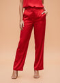 European Satin Loose Fit Trouser