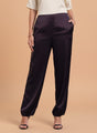European Satin Loose Fit Trouser