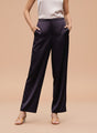 European Satin Loose Fit Trouser