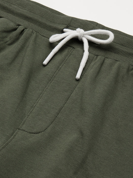 Mens Premium Cotton Printed Track Pants