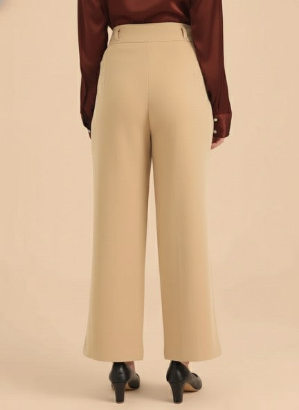 Banana Crepe Wheat K Pant