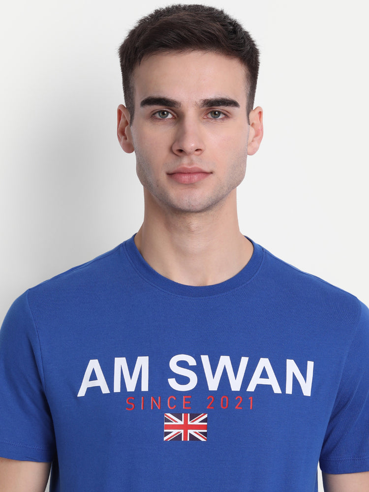 MENS PREMIUM COTTON PRINTED HALF SLEEVE CREW NECK T-SHIRTS