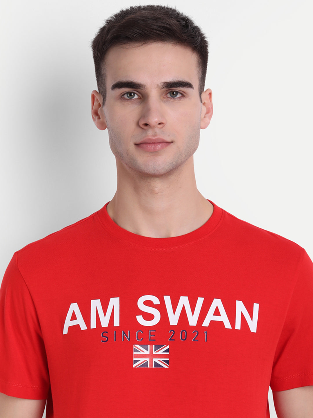 Mens Premium Cotton Printed Half Sleeve Crew Neck T-Shirts