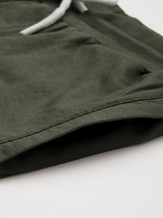 Mens Premium Cotton Printed Track Pants