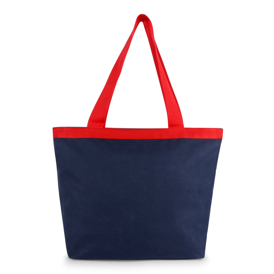 Amswan Unisex Blue And Red Tote Bag