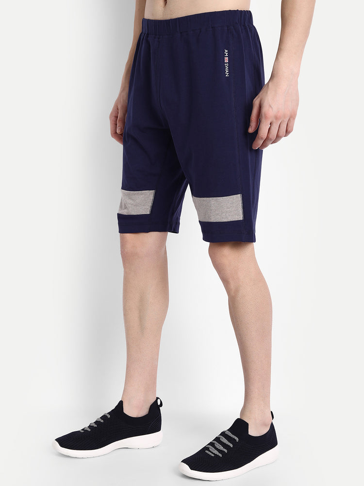 MENS COTTON RICH LYCRA PRINTED SHORTS