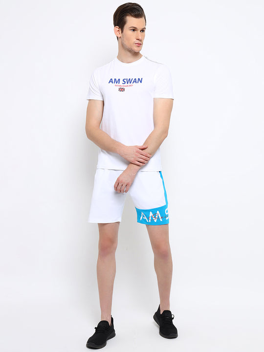 Mens Cotton Rich Lycra Printed Shorts