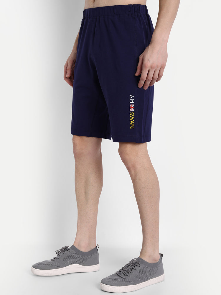 Mens Cotton Rich Lycra Printed Shorts