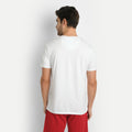 MENS COTTON RICH LYCRA GRAPHIC HALF SLEEVE CREW NECK T-SHIRTS