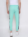 Mens Cotton Rich Lycra Straight Track Pant