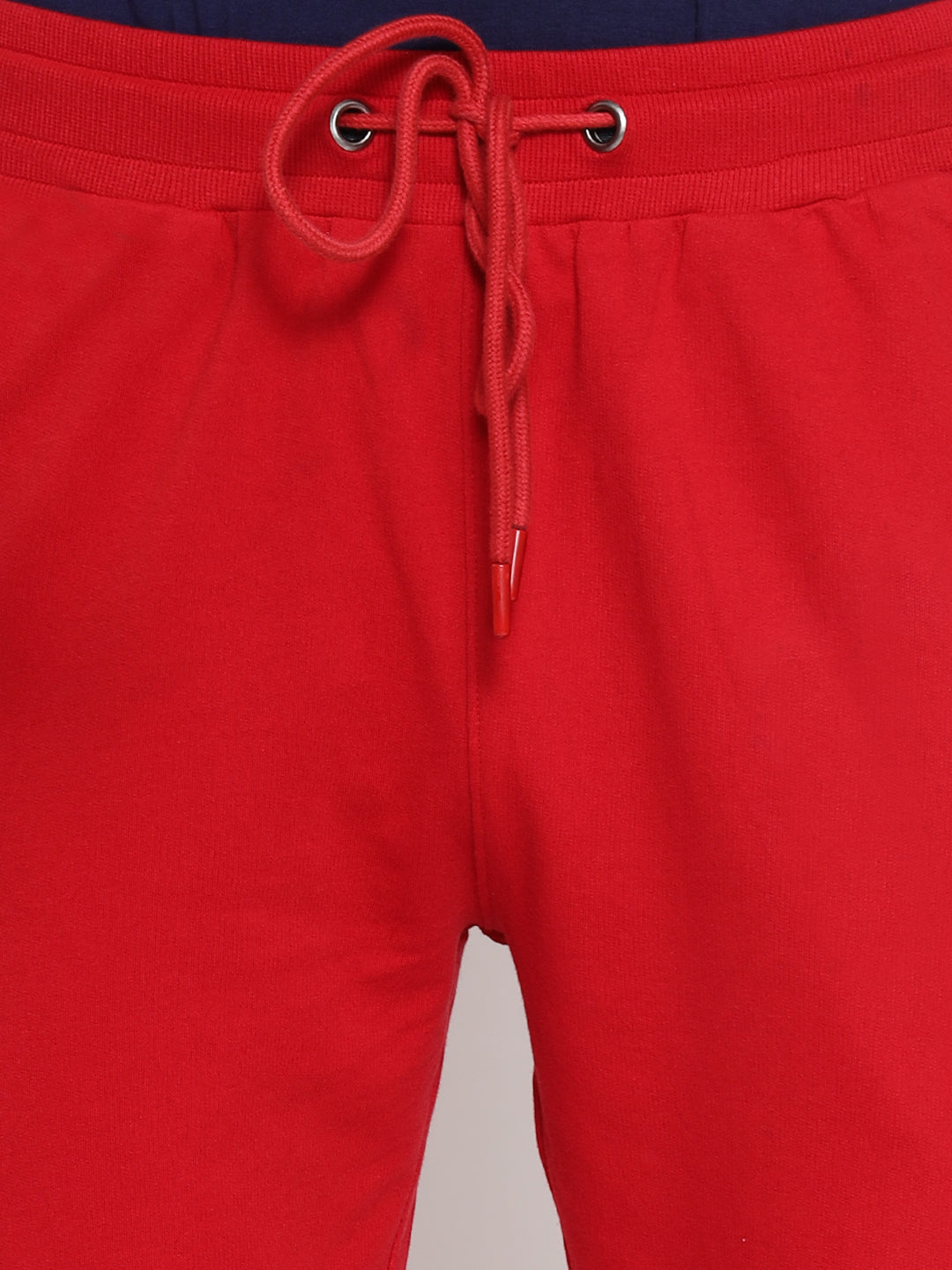 Mens Premium Cotton Colourblocked Printed Track Pants