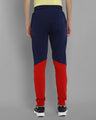 Mens Premium Cotton Colourblocked Printed Track Pants