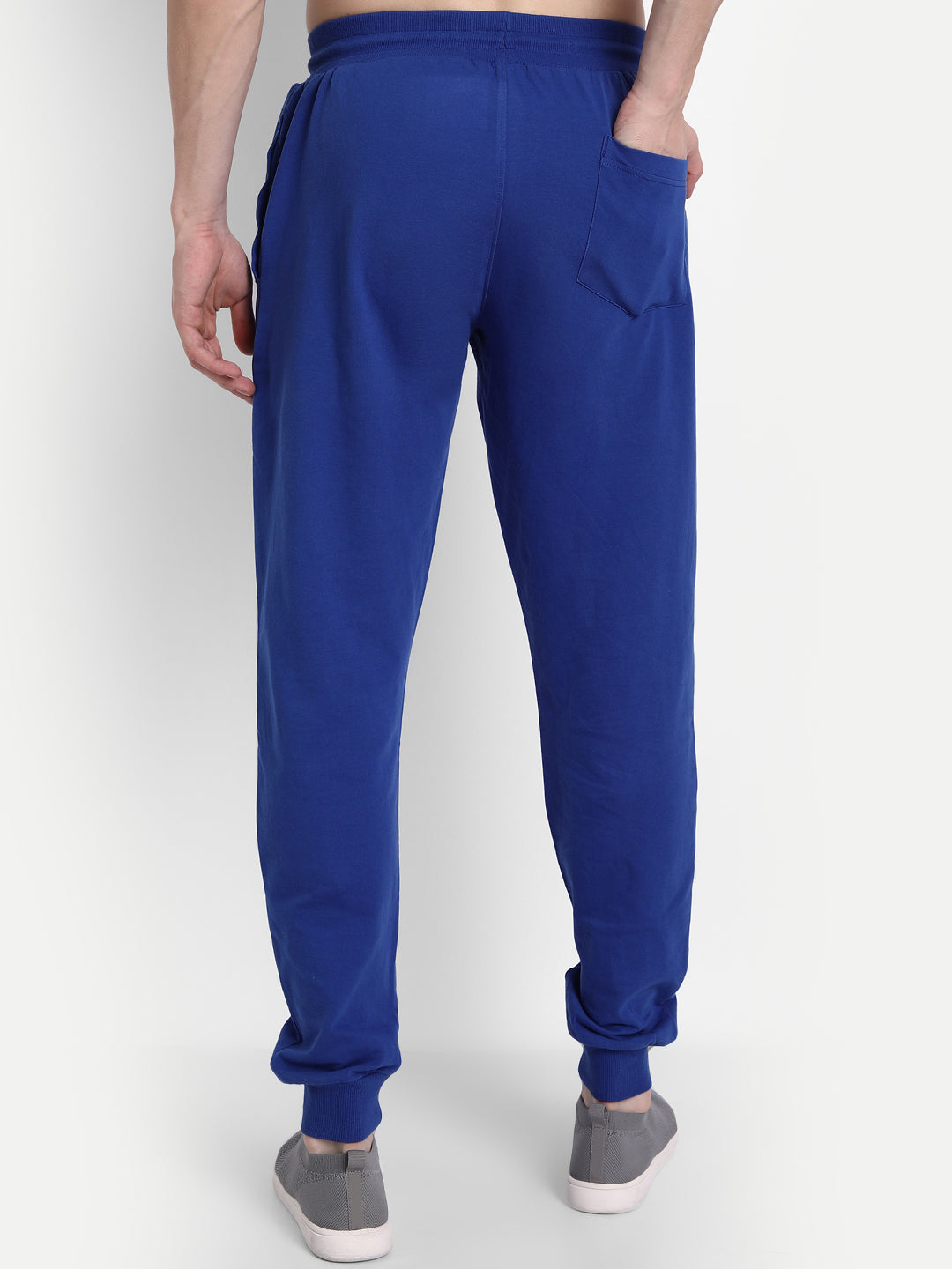 Mens Premium Cotton Printed Track Pants