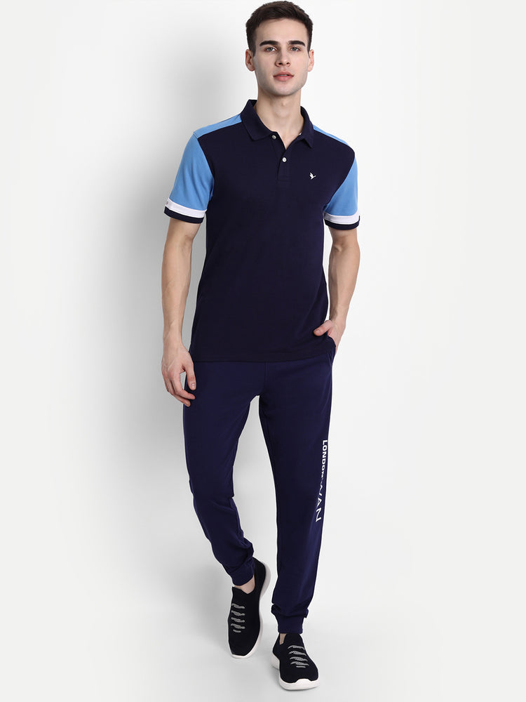 Mens Premium Cotton Printed Track Pants