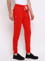 Mens Premium Cotton Printed Track Pants