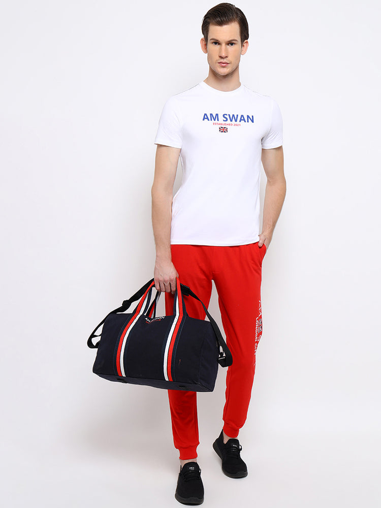 Mens Premium Cotton Printed Track Pants