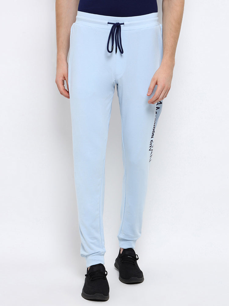Mens Premium Cotton Printed Track Pants