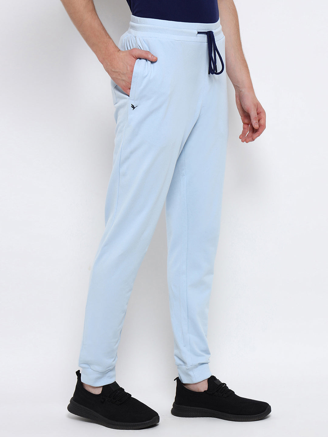 Mens Premium Cotton Printed Track Pants