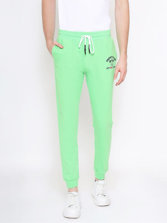 Mens Premium Cotton Printed Track Pants