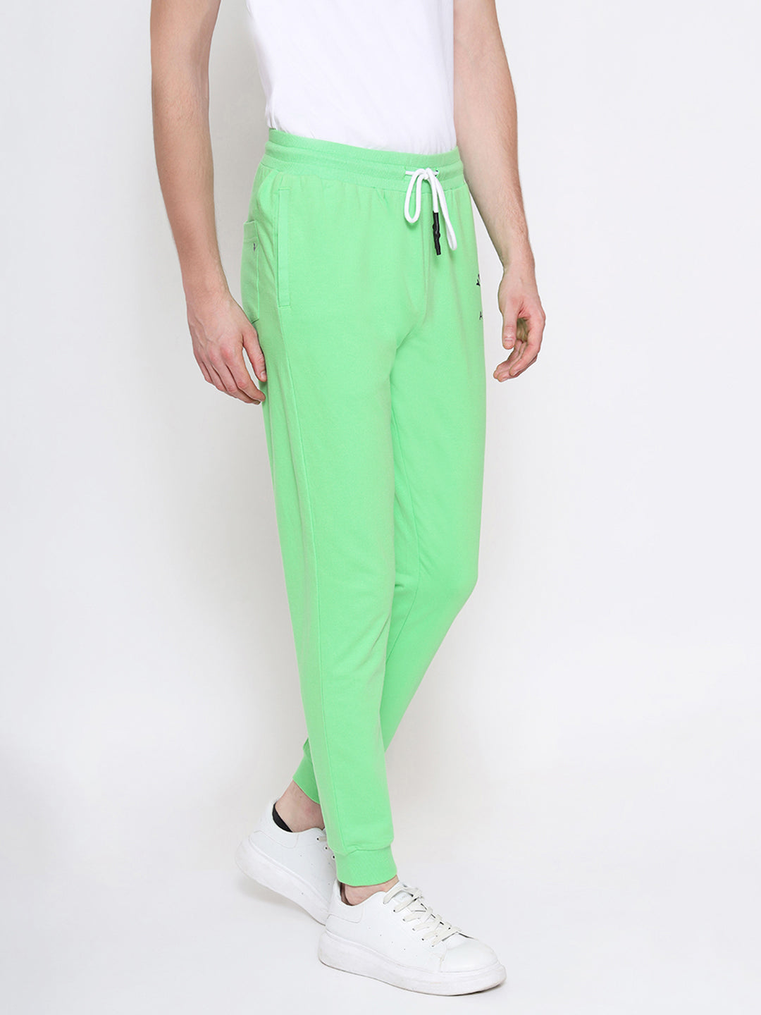 Mens Premium Cotton Printed Track Pants