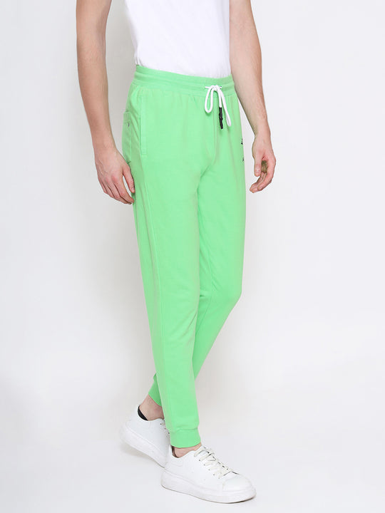 Mens Premium Cotton Printed Track Pants