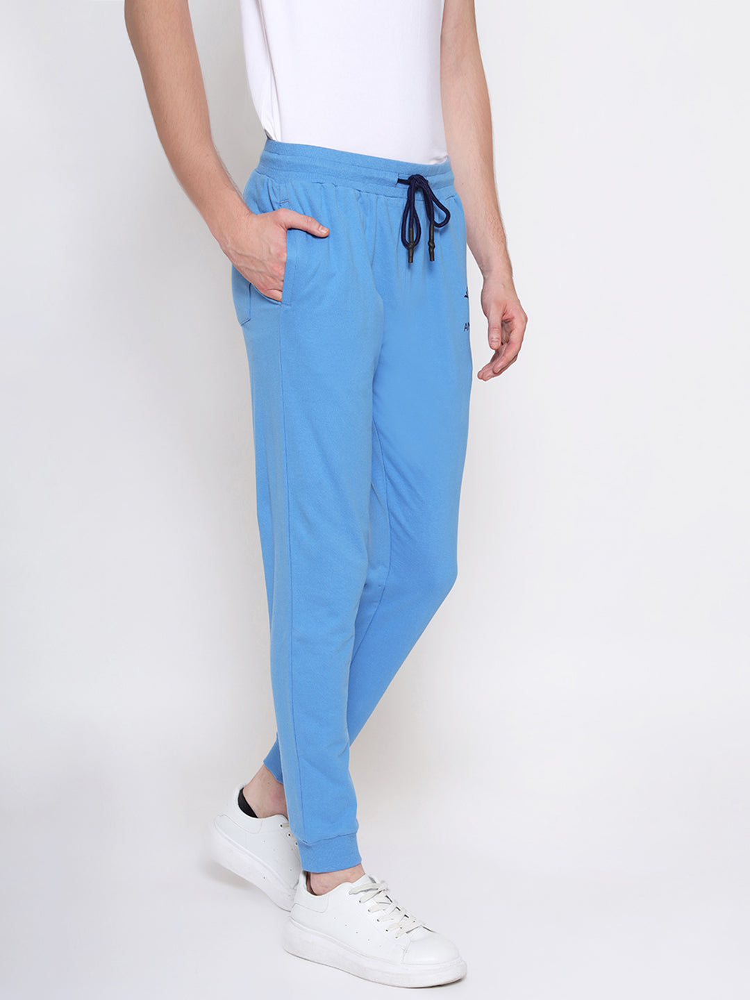 Mens Premium Cotton Printed Track Pants