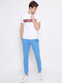 Mens Premium Cotton Printed Track Pants