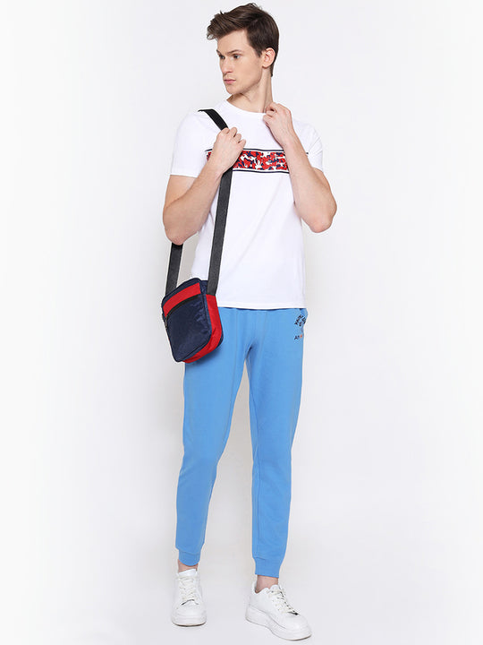 Mens Premium Cotton Printed Track Pants