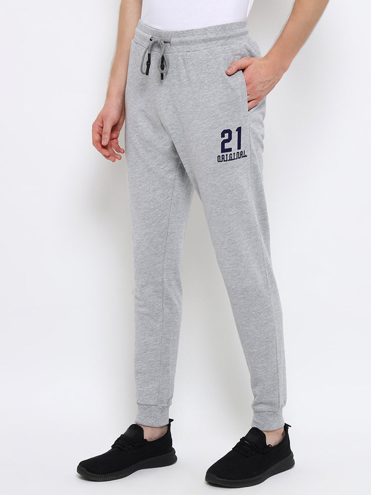 Mens Premium Cotton Printed Track Pants