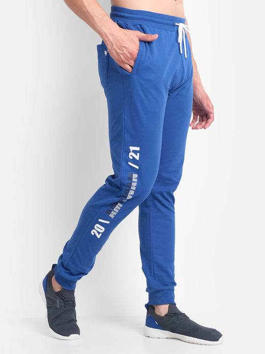 Mens Premium Cotton Printed Track Pants