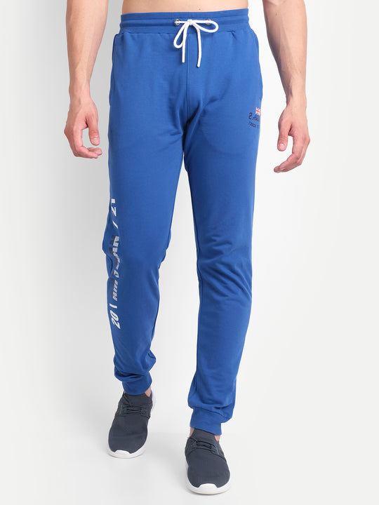 Mens Premium Cotton Printed Track Pants