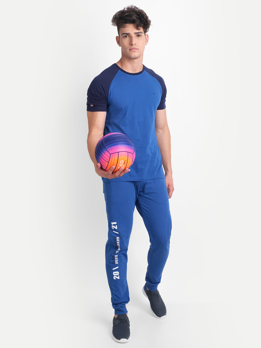 Mens Premium Cotton Printed Track Pants