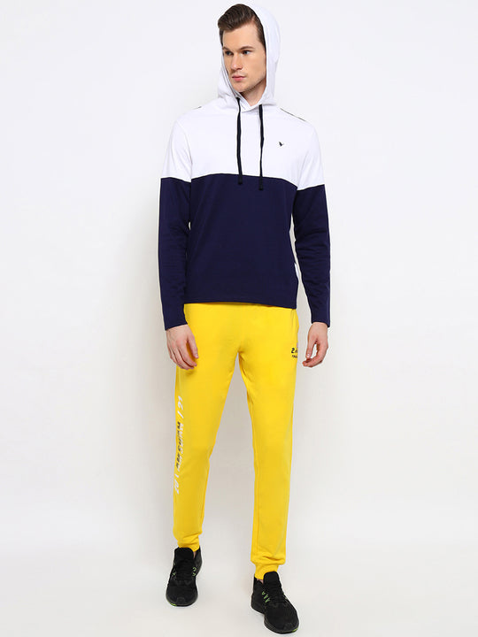 Mens Premium Cotton Printed Track Pants