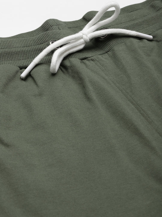 Mens Premium Cotton Printed Track Pants