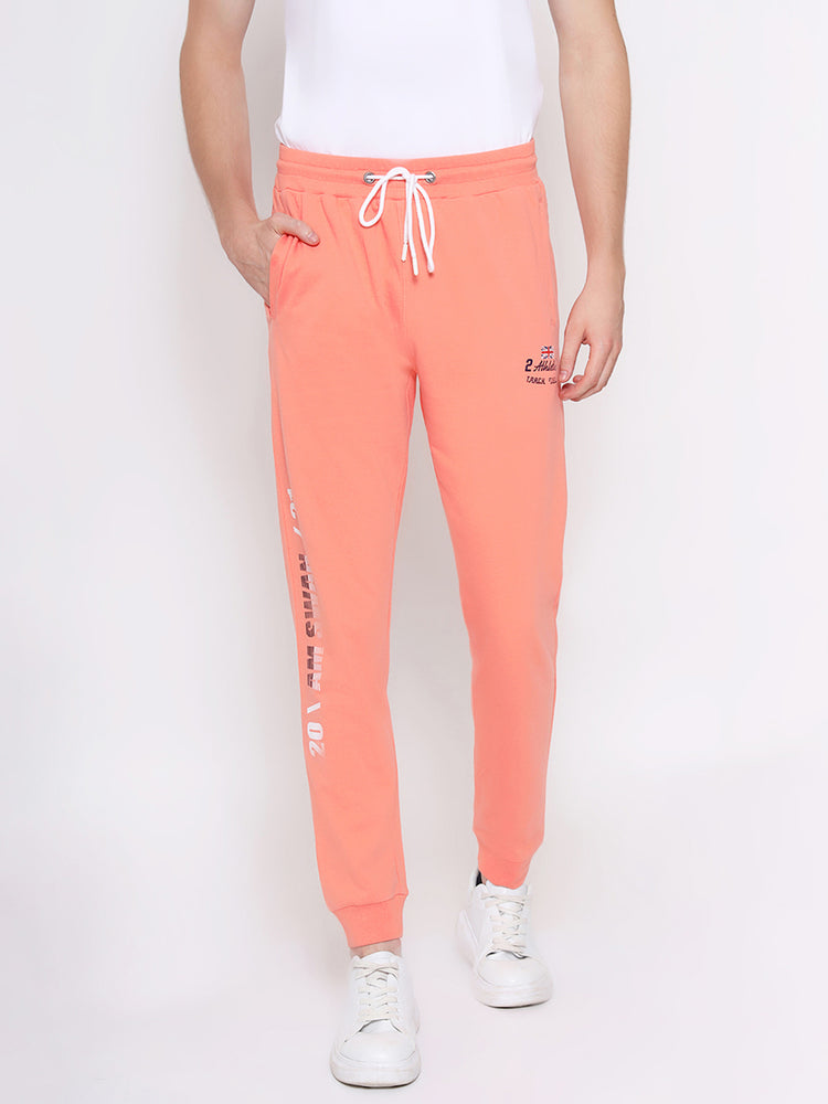 Mens Premium Cotton Printed Track Pants