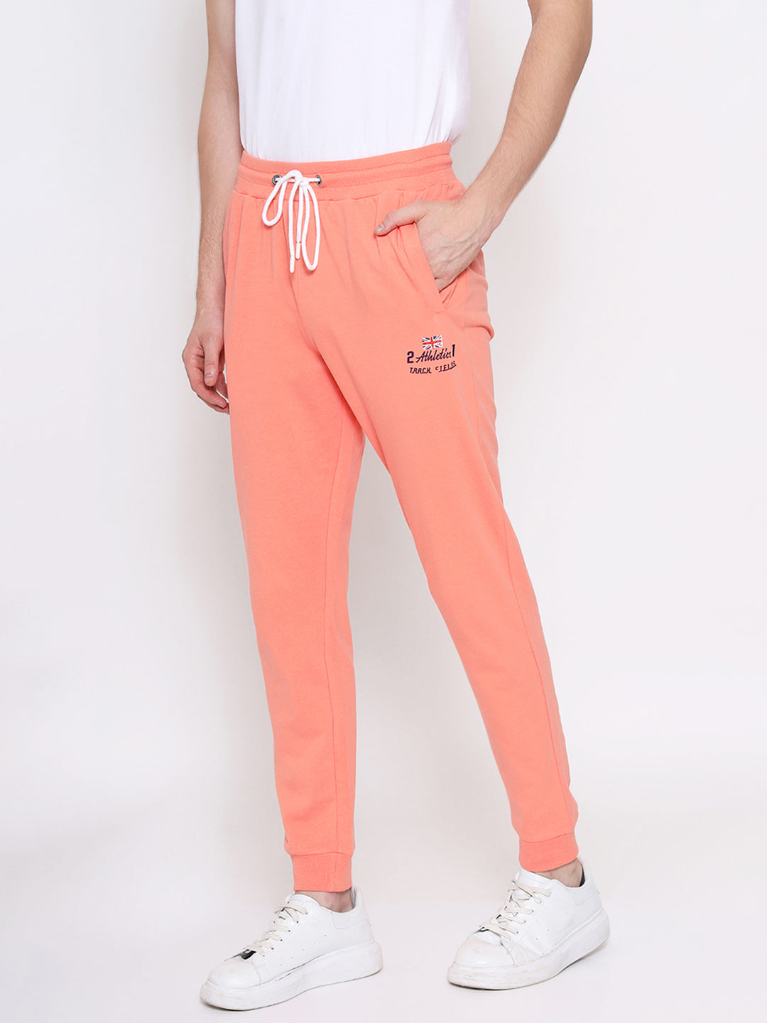 Mens Premium Cotton Printed Track Pants