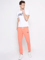 Mens Premium Cotton Printed Track Pants