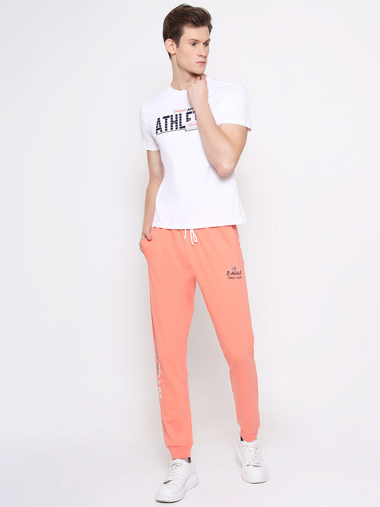 Mens Premium Cotton Printed Track Pants